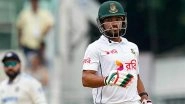 SL vs BAN 1st Test 2025: Marathon Stand With Centuries From Najmul Hossain Shanto and Mushfiqur Rahim Puts Bangladesh in Control Against Sri Lanka