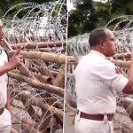 ‘Break Their Legs, Take a Reward’: Odisha Police Officer Narasingha Bhol’s Instruction During Congress Protest Sparks Row, He Clarifies (Watch Video)