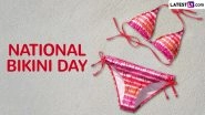 National Bikini Day 2025 Date: Know Significance of the Day To Celebrate the Invention of Bikini by French Designer Louis R&eacute;ard