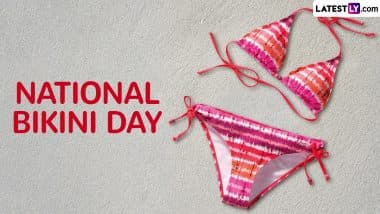 National Bikini Day 2025 Date: Know Significance of the Day To Celebrate the Invention of Bikini by French Designer Louis Réard