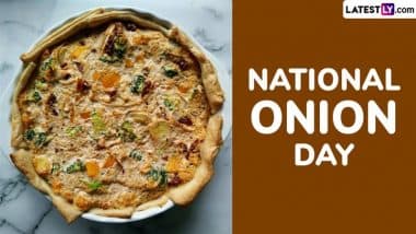 National Onion Day 2025 Recipes: From French Onion Soup to Onion Tart, 5 Delicious Things To Prepare at Home and Celebrate the Day (Watch Videos)