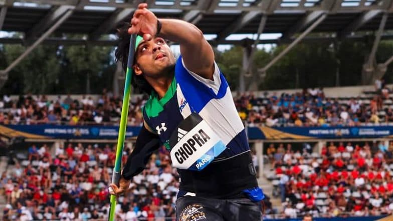 Neeraj Chopra Throw Video: Watch Ace Indian Athlete's Title-Winning Javelin Throw During Ostrava Golden Spike 2025