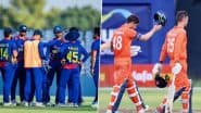 Netherlands vs Nepal T20I Tri-Series 2025 Free Live Streaming Online: How To Watch NED vs NEP Cricket Match 2 Live Telecast on TV?