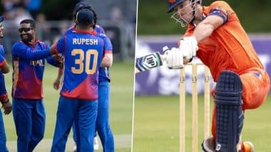 Nepal Beat Netherlands by Six Wickets in T20I Tri-Series 2025; Kushal Bhurtel and Aarif Sheikh Shine as NEP Secure Comfortable Victory