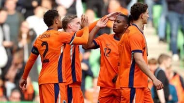 How To Watch FIN vs NED FIFA World Cup 2026 European Qualifiers Live Streaming Online in India? Get Free Live Telecast of Finland vs Netherlands & Football Score Updates on TV