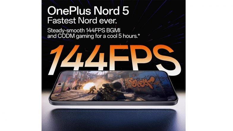 OnePlus Nord 5 Set To Launch in India on July 8, 2025, Will Offer 144 FPS Gaming; Check Expected Price, Specifications and Features