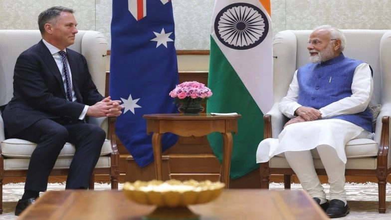 Australian Defence Minister Richard Marles Meets PM Modi in Delhi