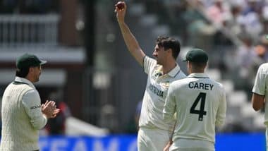 Pat Cummins Surpasses Jasprit Bumrah To Become Leading Wicket-Taker in ICC World Test Championship 2023–25 Cycle, Achieves Feat During SA vs AUS Summit Clash at Lord’s