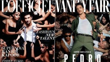Is Pedro Pascal’s Vanity Fair Cover Inspired by Ranbir Kapoor’s L’Officiel India Magazine Cover? Here’s What Stylist Ami Patel Has To Say About the Striking Similarity! (View Pics)