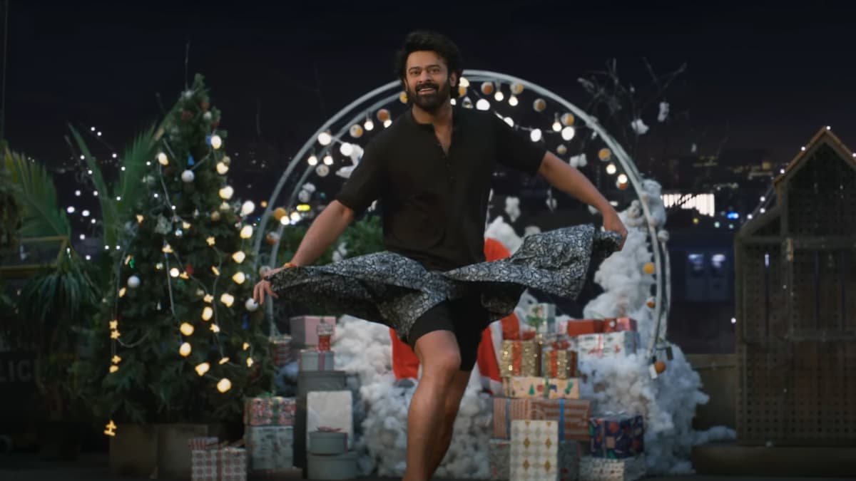 'The RajaSaab' features Prabhas navigating an reportedly massive haunted haveli, India's largest horror set, promising an immersive and visually spectacular backdrop for his performance. 'The RajaSaab' features Prabhas navigating an reportedly massive haunted haveli, India's largest horror set, promising an immersive and visually spectacular backdrop for his performance.