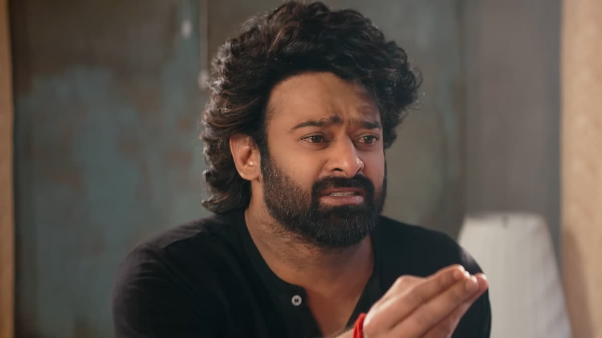 After a series of high-octane action films, 'The RajaSaab' teaser marks Prabhas' much-anticipated return to a charming, fun, and light-hearted character in the horror-comedy genre. After a series of high-octane action films, 'The RajaSaab' teaser marks Prabhas' much-anticipated return to a charming, fun, and light-hearted character in the horror-comedy genre.