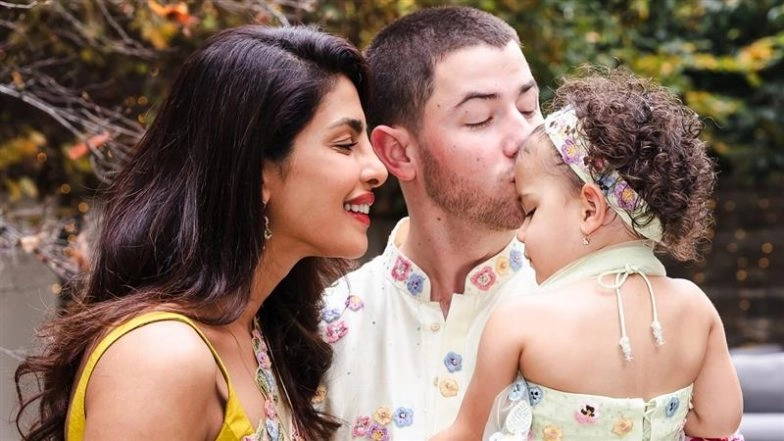 ‘Donut Brothers’: Priyanka Chopra Shares Daughter Malti Marie’s Adorable Name for Daddy’s Jonas Brothers on ‘Tonight Show With Jimmy Fallon’ (Watch Video)