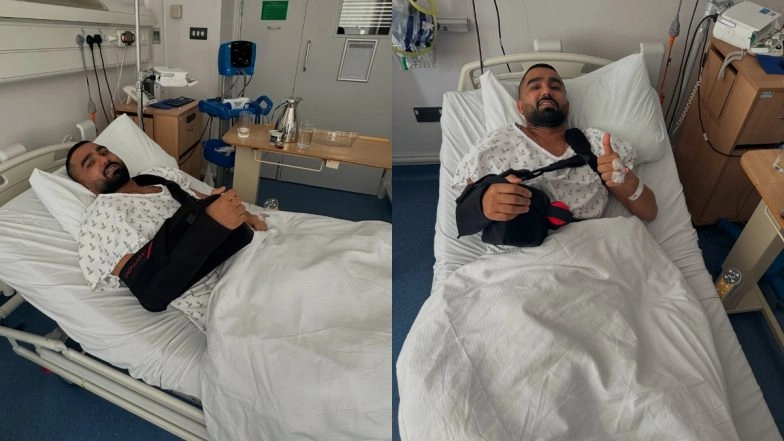 Rahul Tewatia Undergoes Successful Shoulder Surgery, Gujarat Titans Star Shares Update From Hospital Bed (See Post)