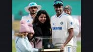 Ravi Ashwin's Wife Prithi Reveals Having 'Mixed Feelings' As India Take Field Against England Commencing First Test Series Since Star Spinner's Retirement (See Post)