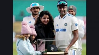 Ravi Ashwin's Wife Prithi Reveals Having 'Mixed Feelings' As India Take Field Against England Commencing First Test Series Since Star Spinner's Retirement (See Post)