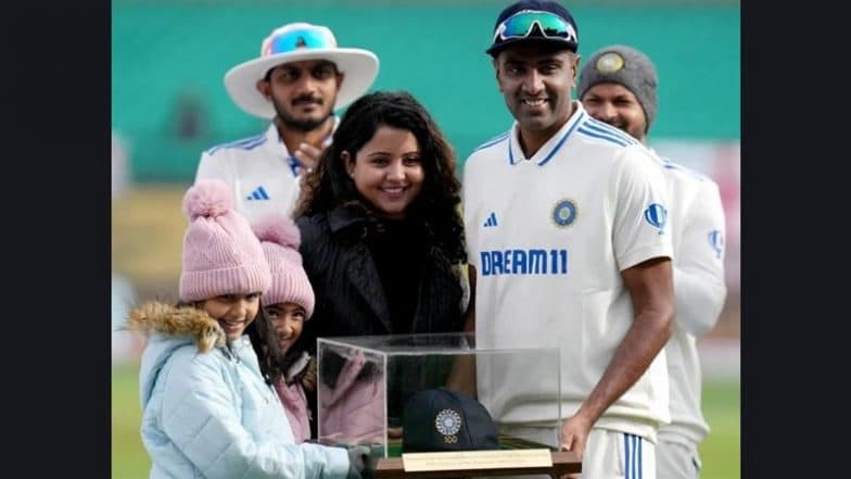 Ravi Ashwin's Wife Prithi Reveals Having 'Mixed Feelings' As India Take Field Against England Commencing First Test Series Since Star Spinner's Retirement (See Post)
