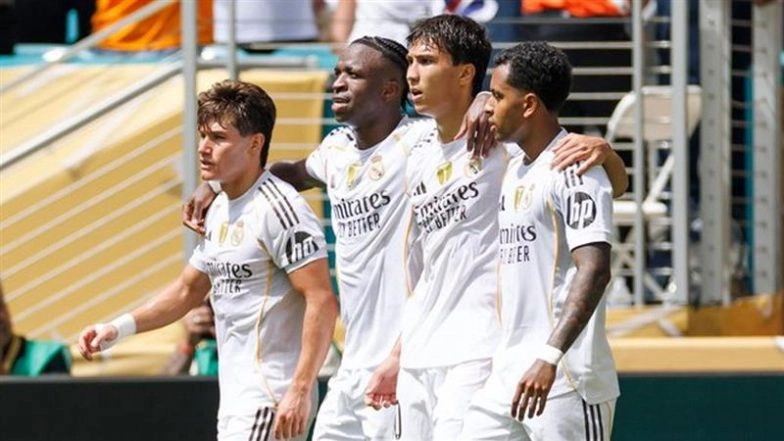 How to Watch RB Salzburg vs Real Madrid Live Streaming Online? Get Live Streaming Details of FIFA Club World Cup 2025 Football Match With Time in IST