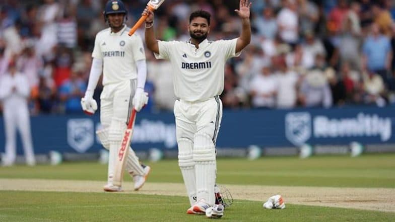 Rishabh Pant Shatters MS Dhoni’s Record for Most Hundreds by Indian Wicketkeeper-Batter in Tests, Achieves Feat During IND vs ENG 1st Test 2025