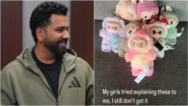 Rohit Sharma Owns Labubu Dolls but Does Not Get the Hype Behind Internet’s Latest Obsession, Shares Photo With Cheeky Caption on Instagram Story