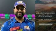 World Environment Day 2025: Rohit Sharma Shares David Attenborough's Quote on Instagram Story To Raise Awareness on Protection of Environment (See Pic)