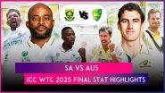 SA vs AUS ICC WTC 2025 Final Day 1 Highlights: Fast Bowlers Dominate As Australia Edge Forward