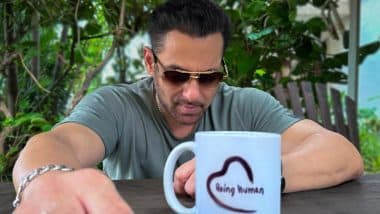 ‘Sikandar’ Actor Salman Khan’s Relaxed Sunday Look in Grey Tee and Sunglasses Goes Viral, Fans Flood Comment Section With Love (See Post)