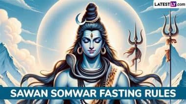 Sawan Somwar 2025 Vrat Vidhi: Sacred Rules and Fasting Rituals To Follow As You Worship Lord Shiva During the Holy Month of Shravan