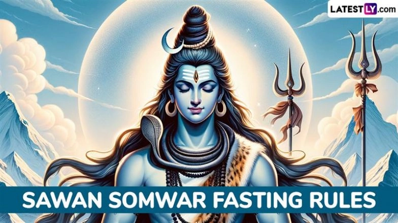 Sawan Somwar 2025 Vrat Vidhi: Sacred Rules and Fasting Rituals To Follow As You Worship Lord Shiva During the Holy Month of Shravan