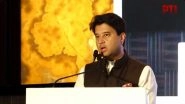 Bee Attack on Jyotiraditya Scindia: Union Minister Suffers Bee Sting in Finger During Train Launch Event on Madhya Pradesh&rsquo;s Ashoknagar