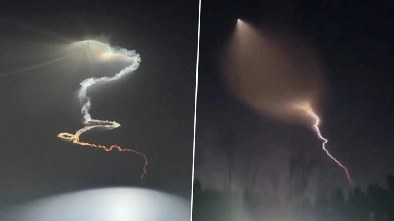 Israel-Iran Conflict: Iranian Forces Use Sejjil Ballistic Missile Against Israel in Latest Strike, Videos and Photos Go Viral