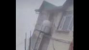 Shimla Building Collapse: 5-Storey Building Collapses at Mathu Colony in Bhattakufer Area After Heavy Rainfall, Terrifying Video Surfaces