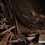 Shivpuri Bridge Collapse: 6 Workers Injured After Portion of Under-Construction Railway Overbridge Collapses in Madhya Pradesh (Watch Videos)