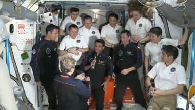 Shubhanshu Shukla Becomes First Indian To Enter International Space Station, Says &lsquo;Privilege To Be Amongst Few To See Earth From This Vantage Point&rsquo; (Watch Video)