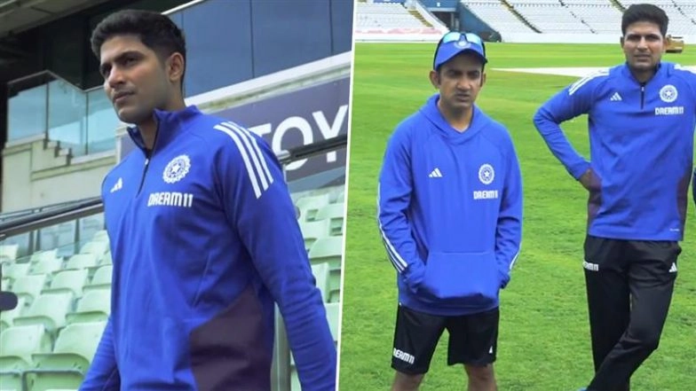Shubman Gill-Led India National Cricket Team Begins Preparation in Edgbaston Ahead of Crucial IND vs ENG 2nd Test 2025 (Watch Video)