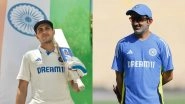Shubman Gill-Gautam Gambhir Press Conference Live Streaming Online and Telecast: How to Watch India's Pre-Departure Media Address Ahead of IND vs ENG 2025 Test Series?
