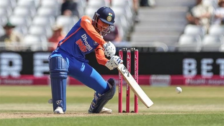 Smriti Mandhana Scores Her Maiden Century in Women's T20Is, Stand-in Captain Achieves Feat During IND-W vs ENG-W 1st T20I 2025