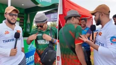 ‘RCB Also Have A Cup…Where’s Your?’ Sri Lanka Fan Teases Bangladesh Cricket Team Fan, Watch Viral Video