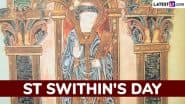 St Swithin’s Day 2025 Date and Significance: Why Today’s Weather Is Important? Here’s What You Should Know About the Day That Honours the Anglo-Saxon Bishop of Winchester