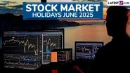 Stock Market Holidays in June 2025: NSE and BSE To Remain Closed for Trading for 9 Days, Check Full List Here