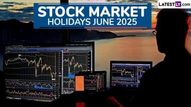 Stock Market Holidays in June 2025: NSE and BSE To Remain Closed for Trading for 9 Days, Check Full List Here