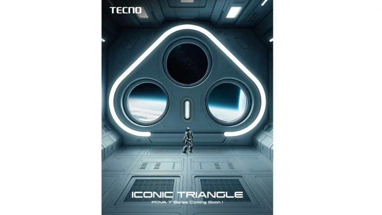 TECNO POVA 7 Series Teased With Wireless Charging and Triangle Camera Design, Launching Soon