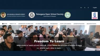 Telangana Releases TOSS SSC and Inter Results 2025 at telanganaopenschool.org