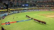 T20 Mumbai 2025 Final: Teams Observe Minute&rsquo;s Silence, Wear Black Armbands for Ahmedabad Crash Victims