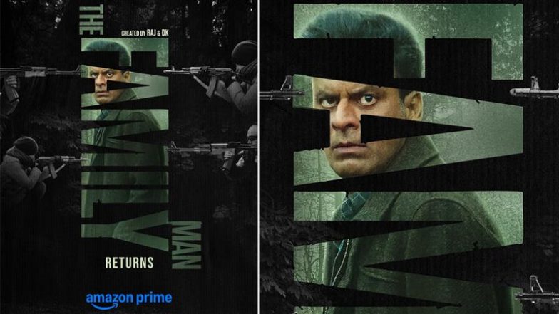 ‘The Family Man Season 3’: Prime Video Unveils First Poster Featuring Manoj Bajpayee, Teases High-Stakes Action and Emotional Drama (See Poster)