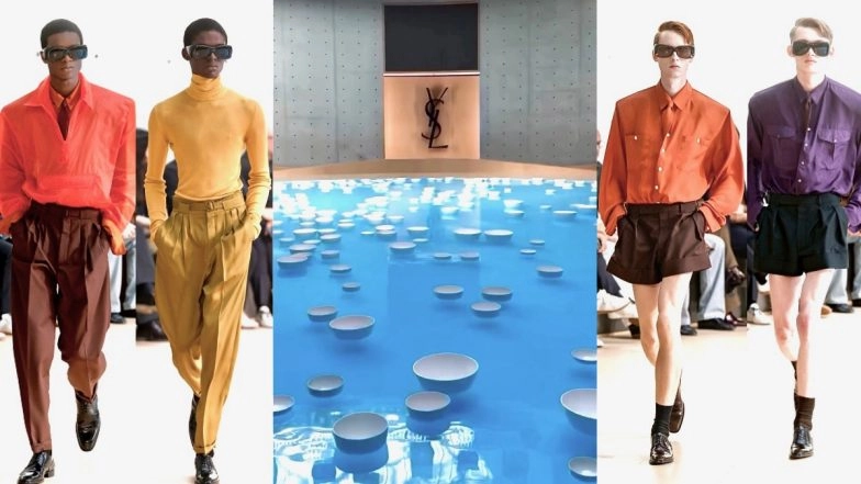 Saint Laurent Spring/Summer 2026: A Sensory Art Installation for a Sound Bath With Summer Sophistication