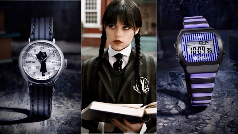 Timex Introduces Striking Collection of Wednesday Watches 