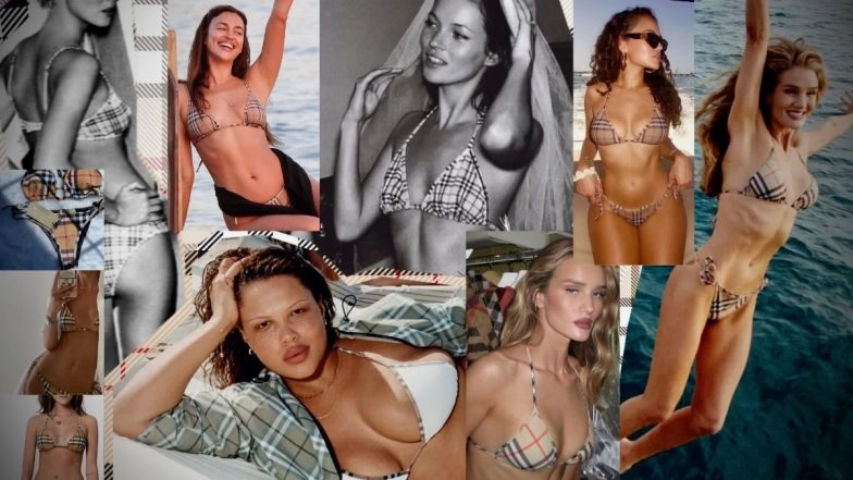 The Resurgence of Burberry Bikinis 