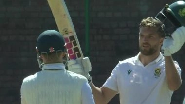 ZIM vs SA 1st Test 2025 Day 3 Stumps: Visitors Set Target of 537 Riding on Wiaan Mulder's Century, Hosts 32/1 at End of Day's Play