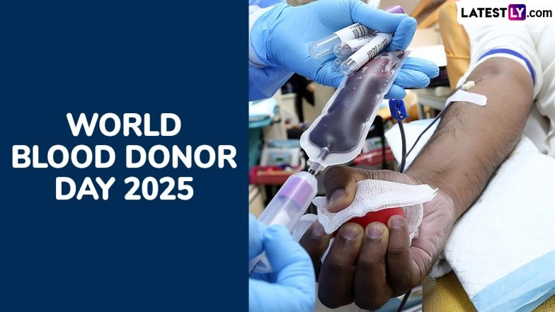 World Blood Donor Day 2025 Wishes: Uttar Pradesh CM Yogi Adityanath, Congress and Netizens Extend Greetings To Thank Those Who Come Forward To Donate Blood and Save Lives Selflessly