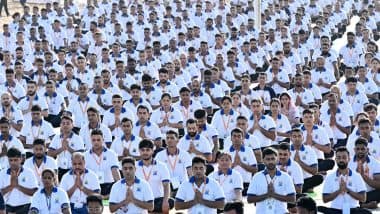 PM Modi Hails People of Andhra Pradesh for State's Guinness Record for Yoga Event